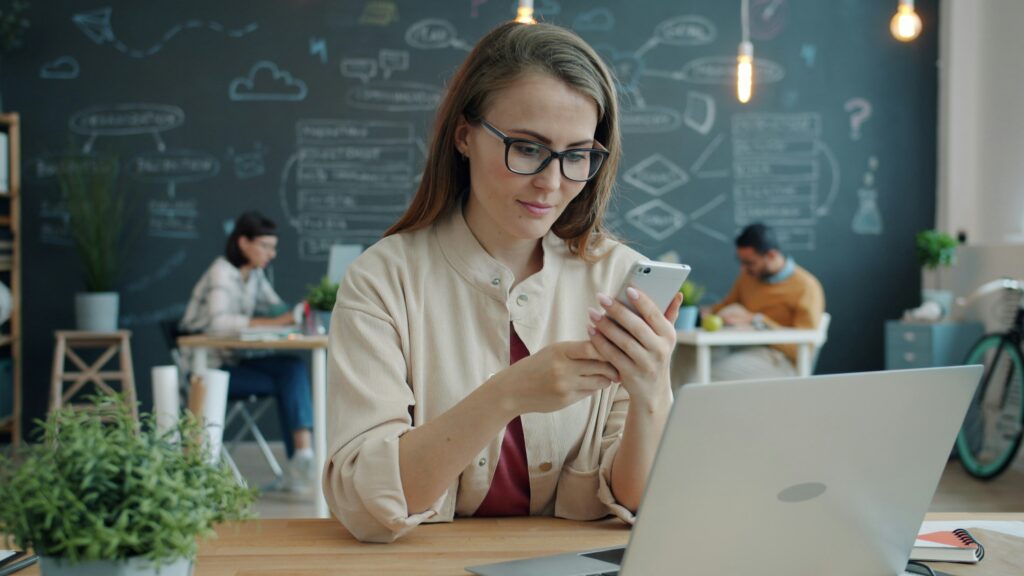 produtividade usando inteligência artificial no celular
