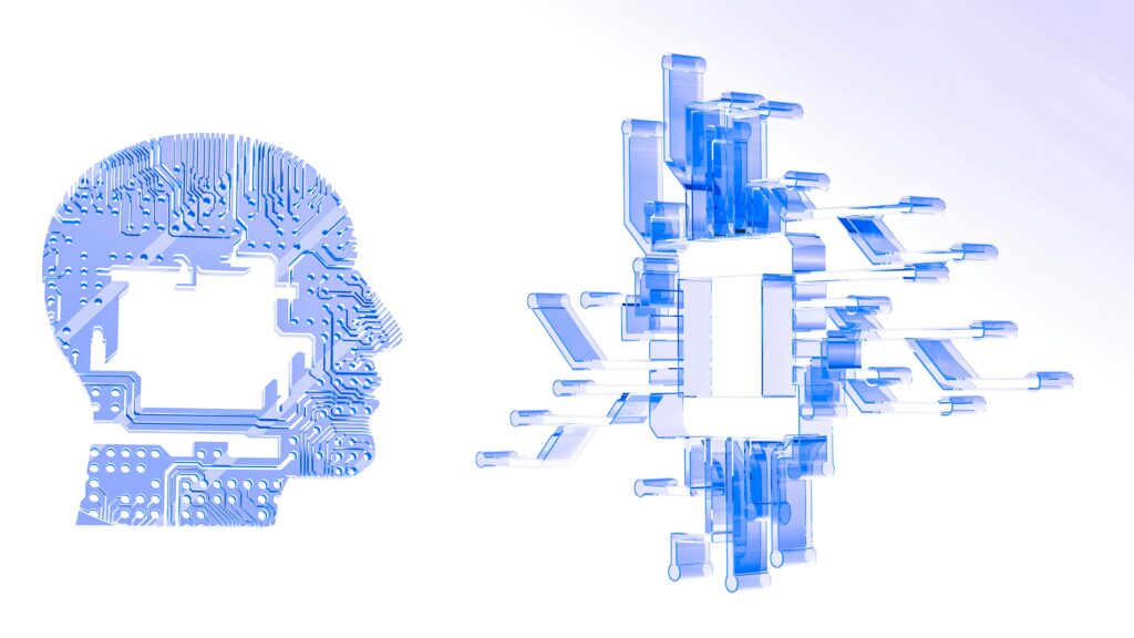 Representação visual de agentes autônomos de inteligência artificial